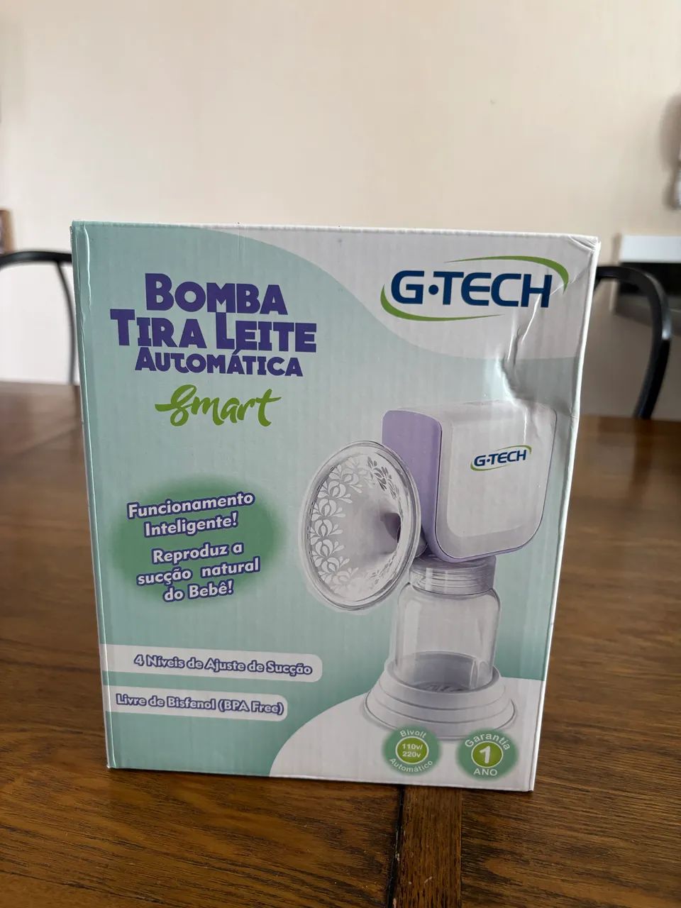 Bomba elétrica pra retirada de leite materno G-tech