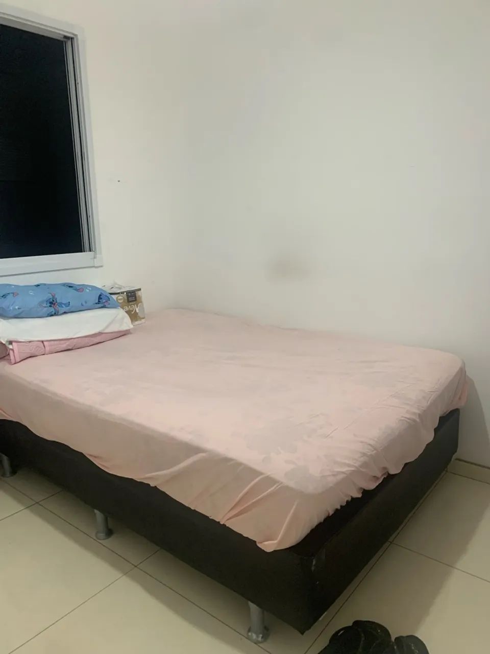 Cama Box Casal + Colchão Ortobom
