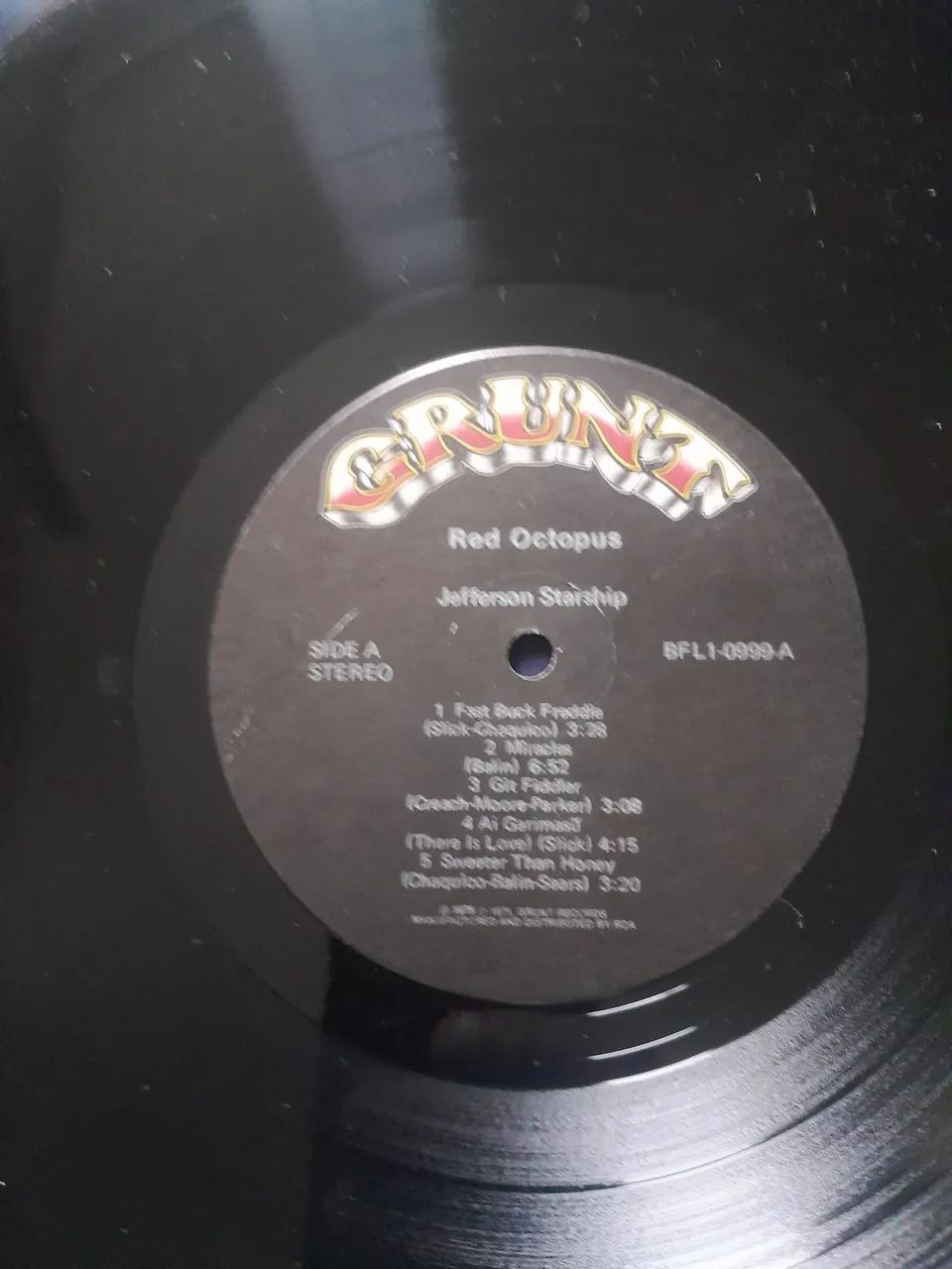 Disco de vinil lp importado Jefferson star ship Red octopus  - Foto 5