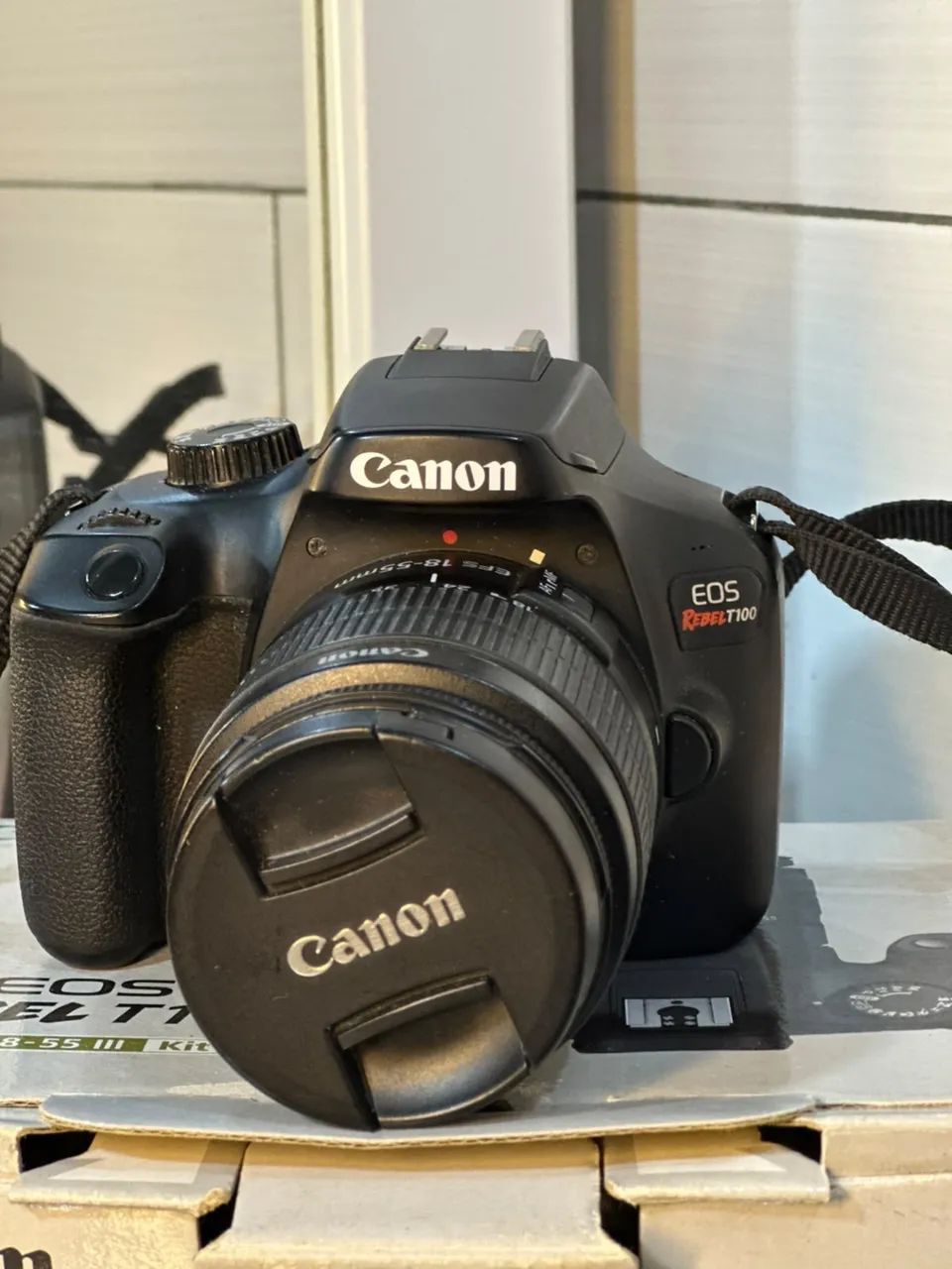 CANON T100 ? KIT COMPLETO À VENDA! - Foto 4
