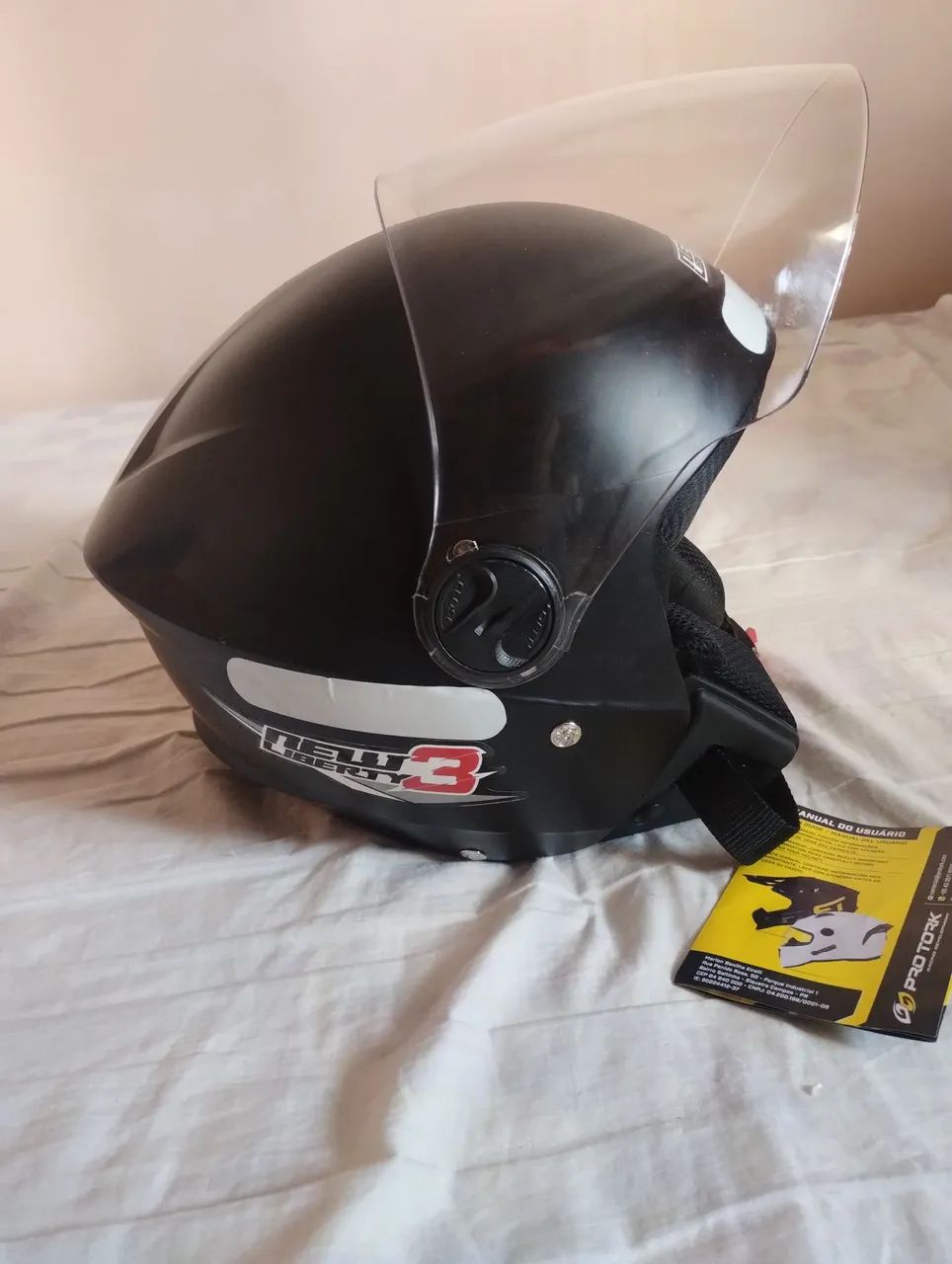 Capacete aberto moto - Foto 5
