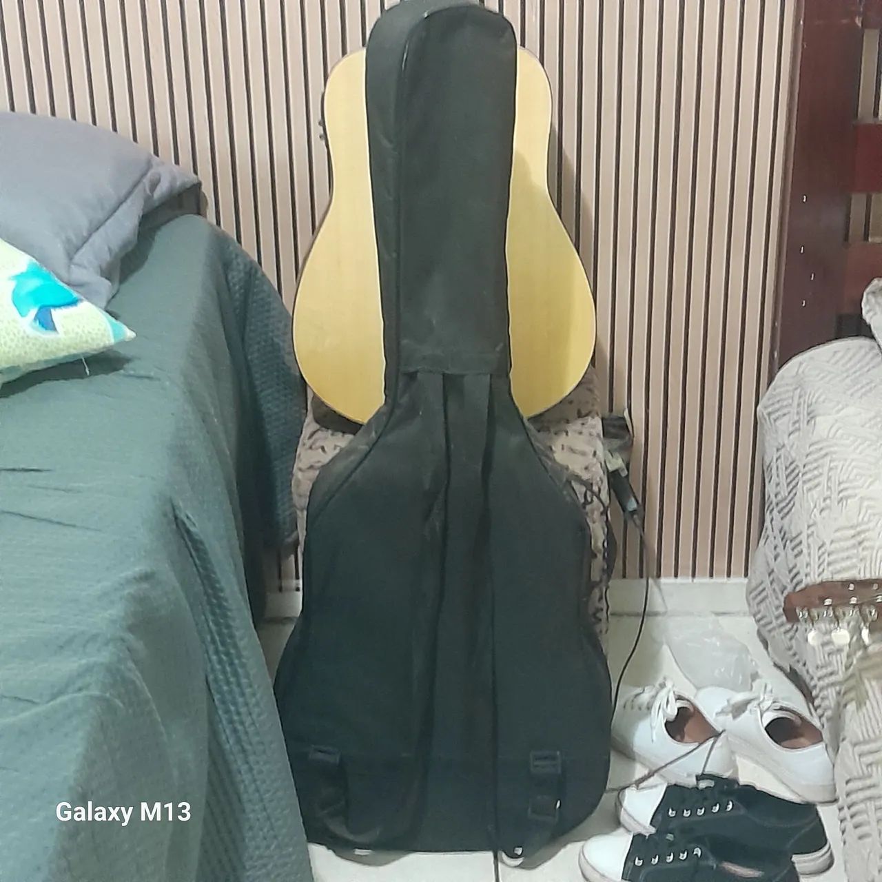  Violao ELETROACUSTICO GIANNINI MOD:PERFORMANCE TAMPO ABETO MACIÇO   - Foto 5