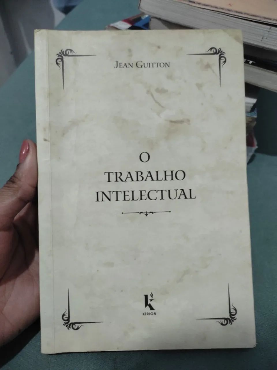 Livro: O trabalho intelectual 