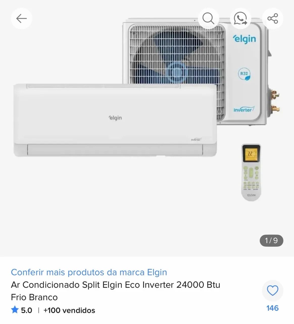 Ar 24MIL BTU INVERTER ELGIN