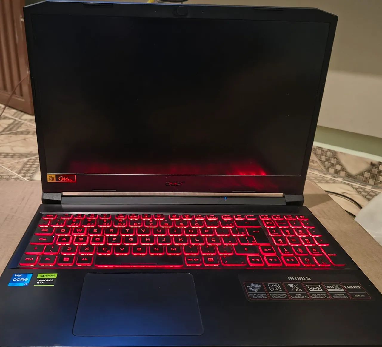 Notebook Gamer - Acer nitro 5 AN515-57