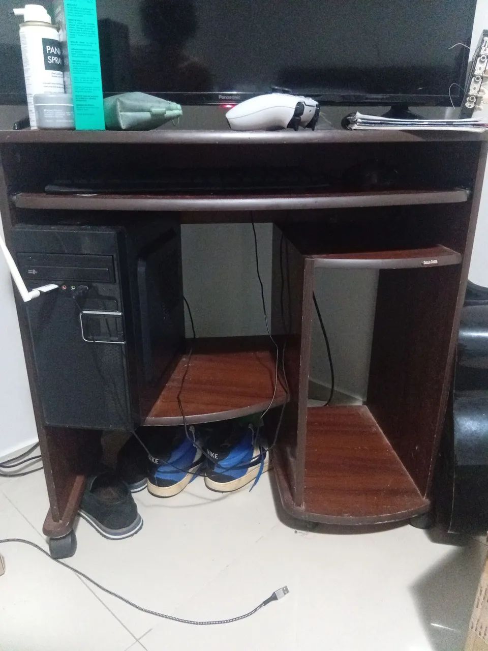 Mesa para escritorio com rodas - Foto 2