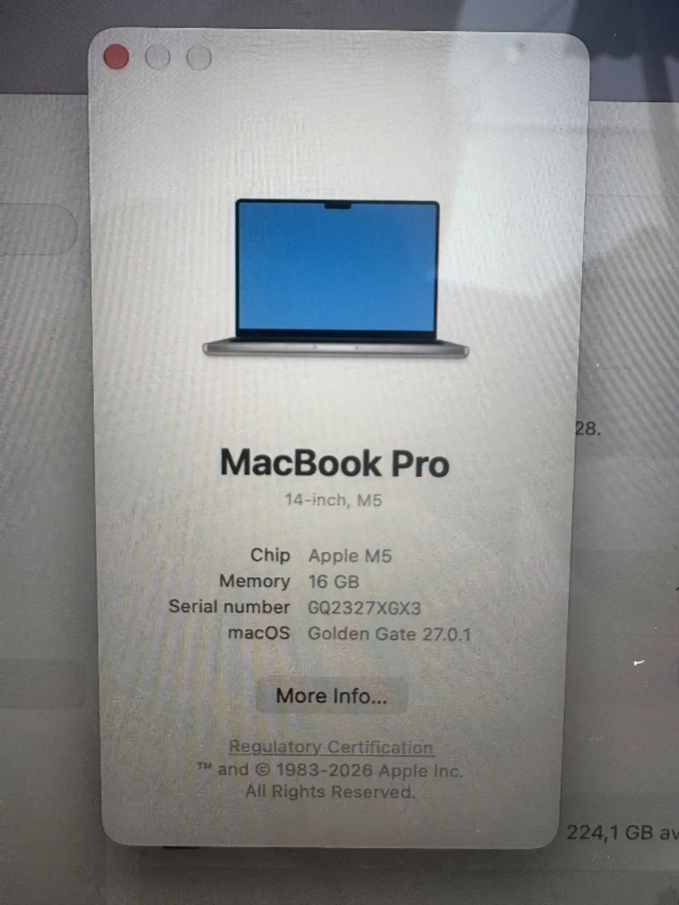 MacBook Pro M5 - Foto 4