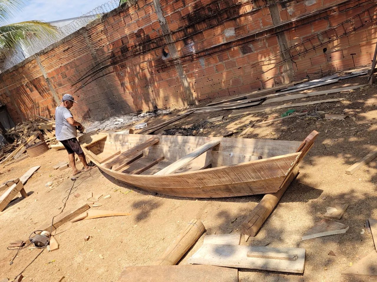 Canoa de madeira - Foto 5