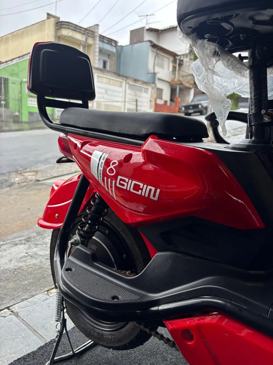 Bicicleta elétrica 500W bateria lítio  - Foto 4