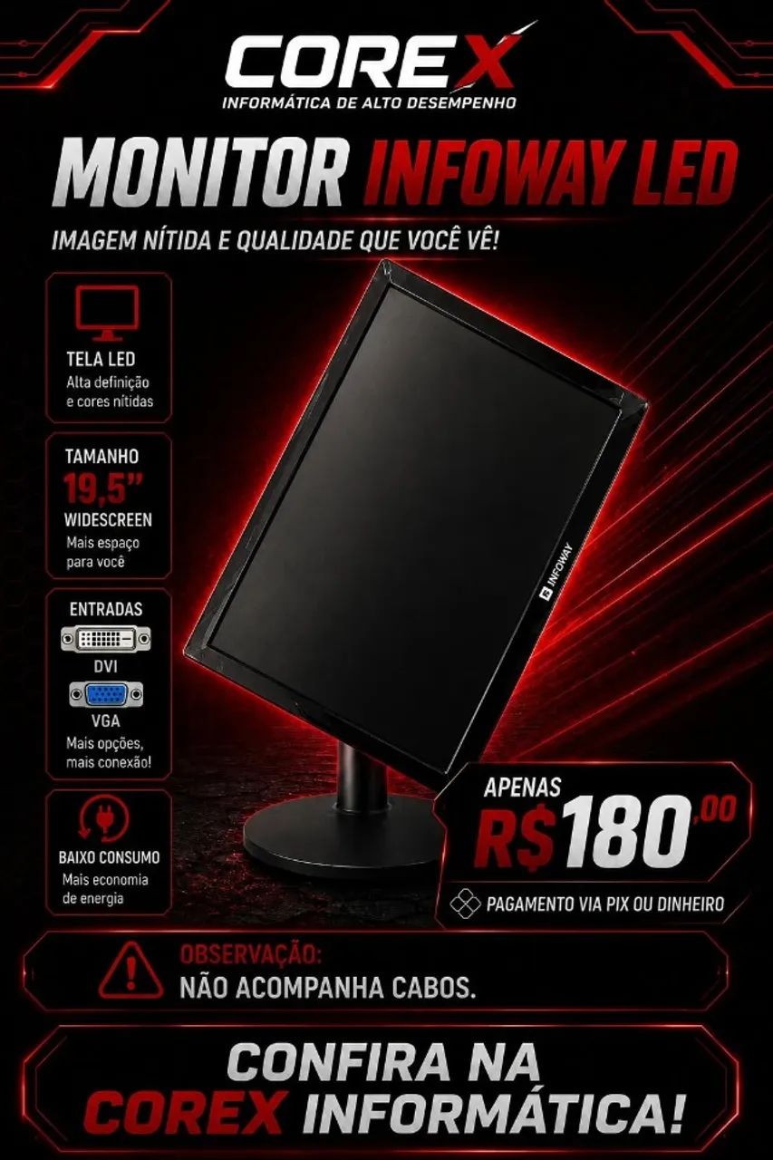 Monitor Infoway 19 Polegadas