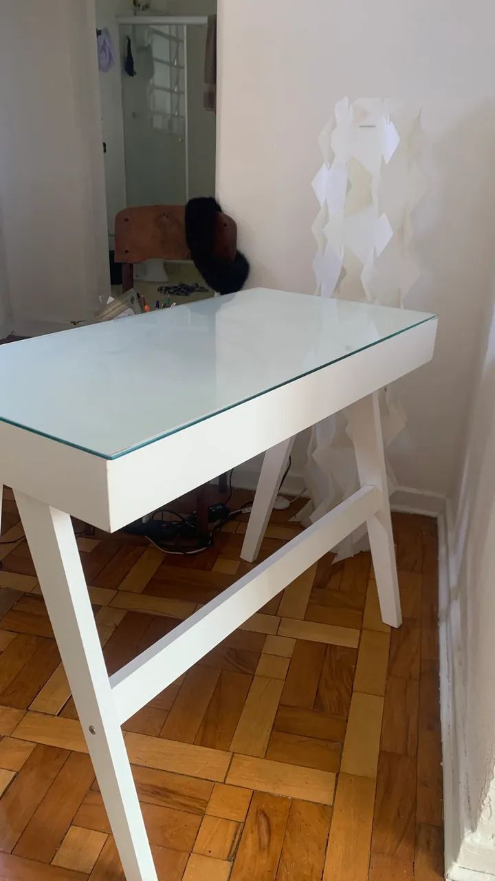 Mesa de madeira home office  - Foto 4