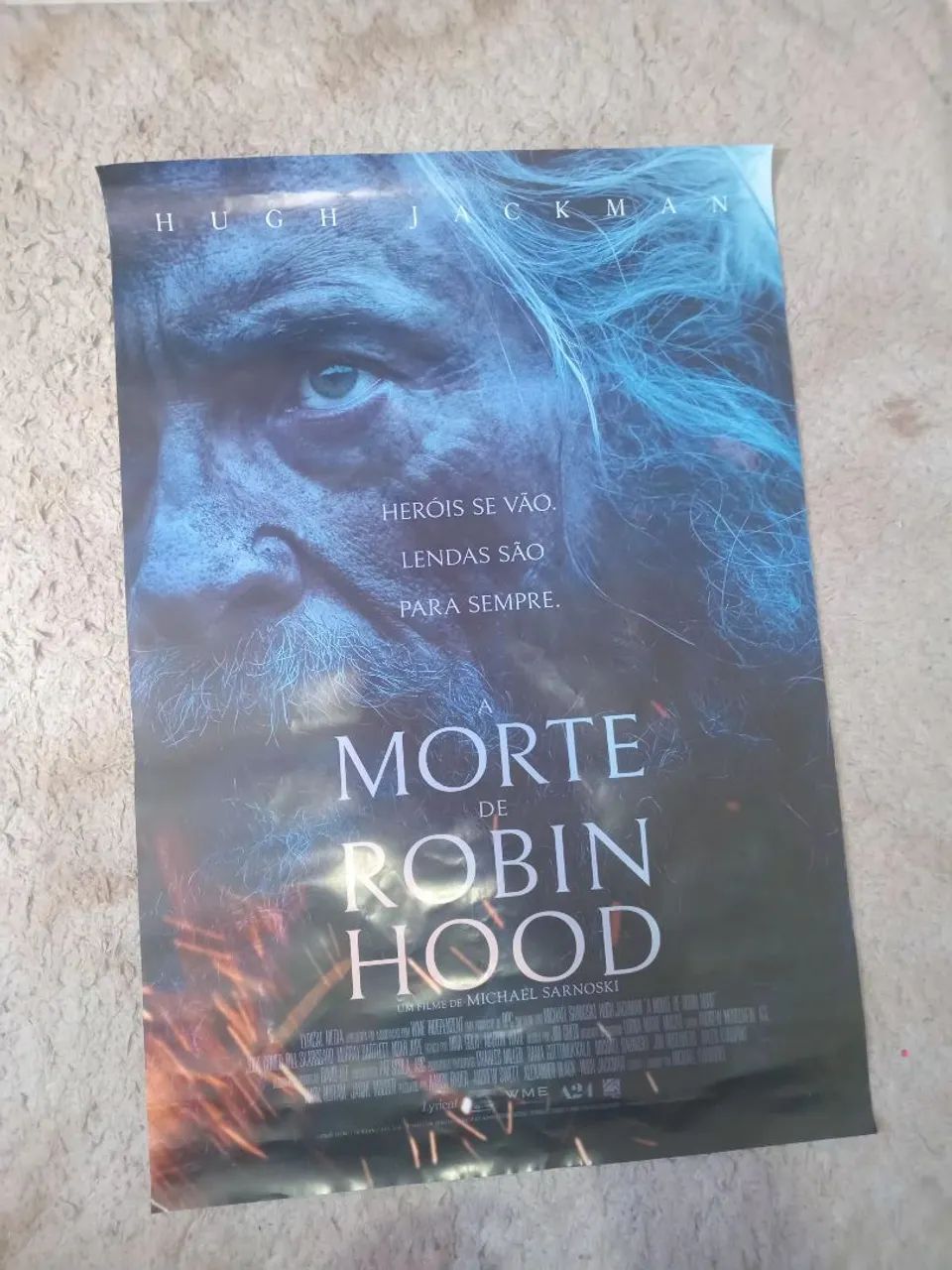 Poster de cinema A Morte de Robin Hood