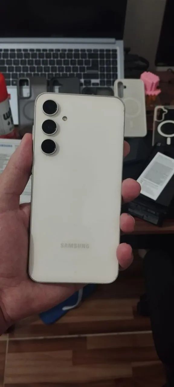 Samsung s 23 fe 256 gigas com caixa e nota fiscal - Foto 3