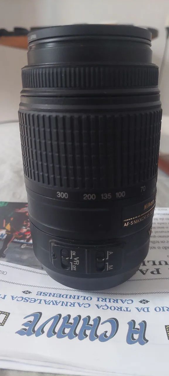 Lente nikon 55/300 DX nova, apenas não tem as tampas.  - Foto 2