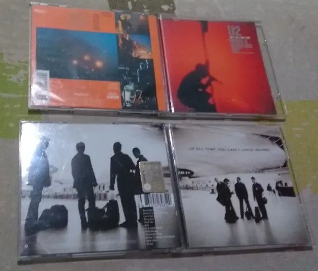 02 Cds ORIGINAIS U2 - em ótimo estado - U2