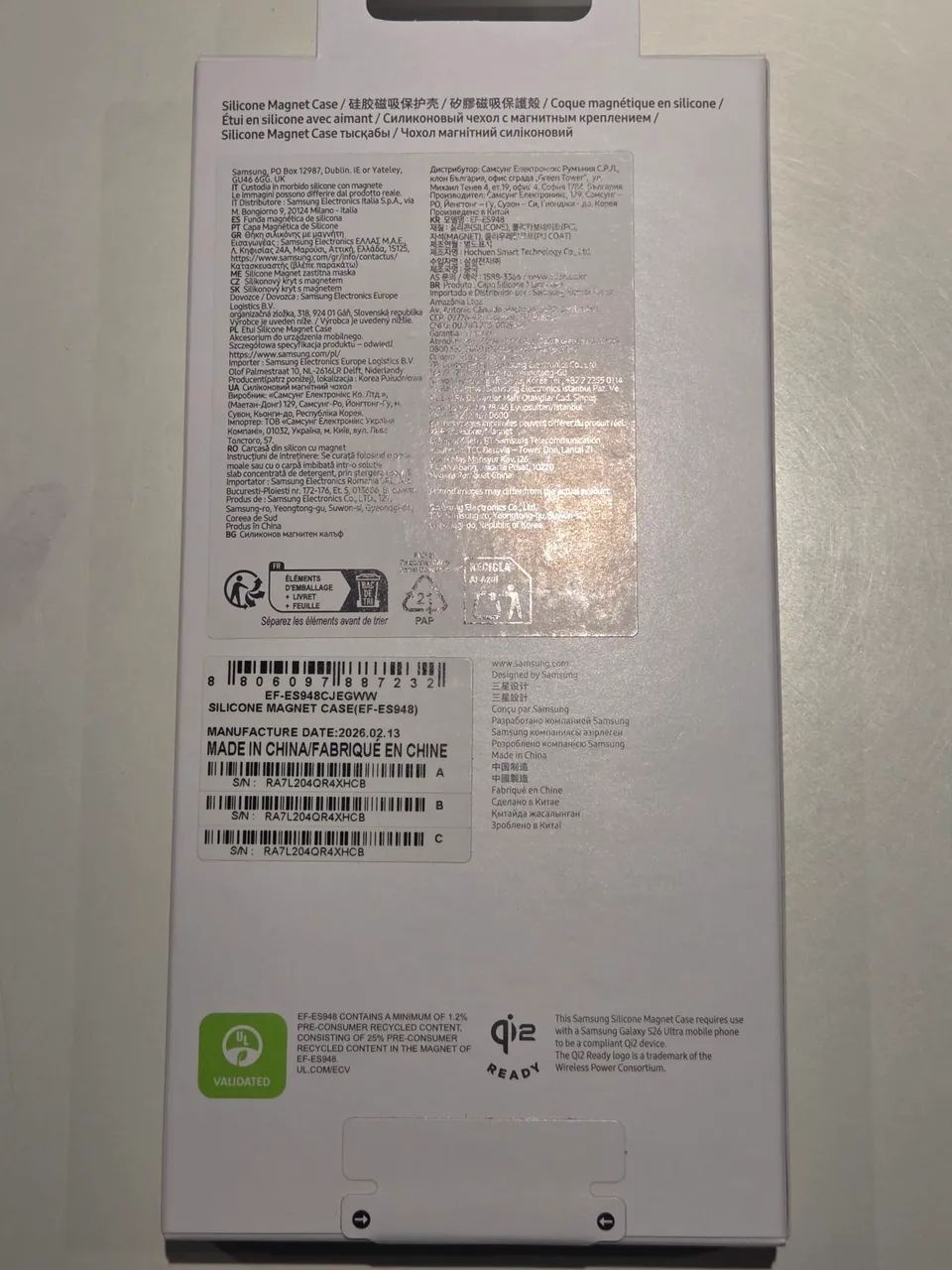 CAPA ORIGINAL S26 ULTRA LACRADO  - Foto 3