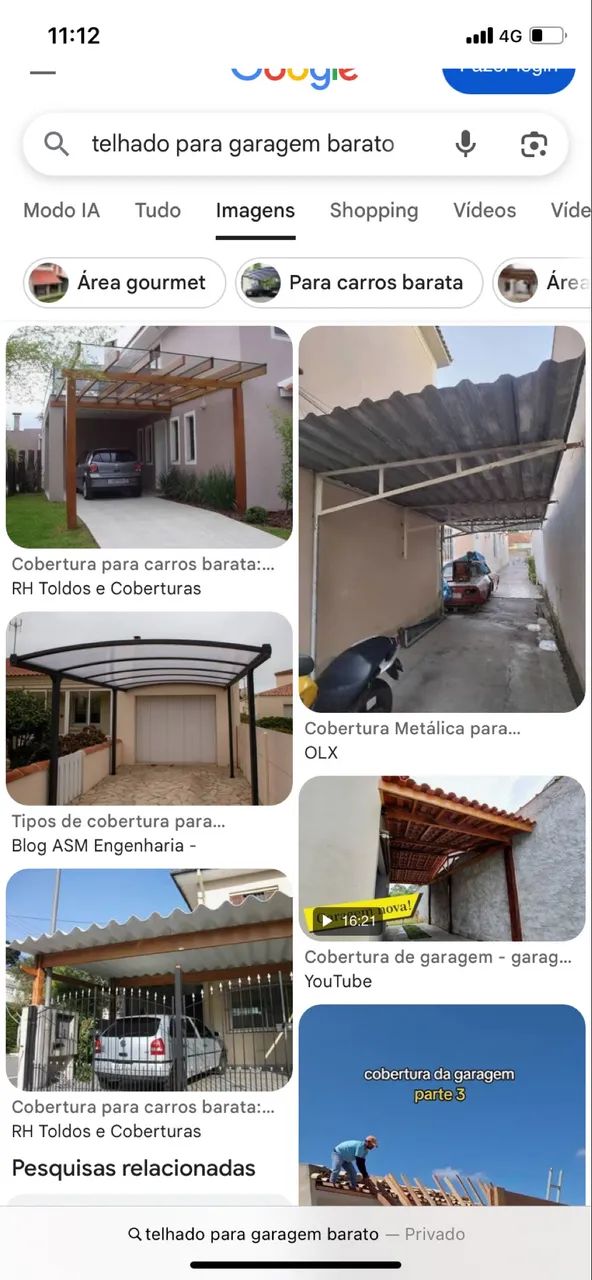 Cobertura de alumínio fazemos reformamos 