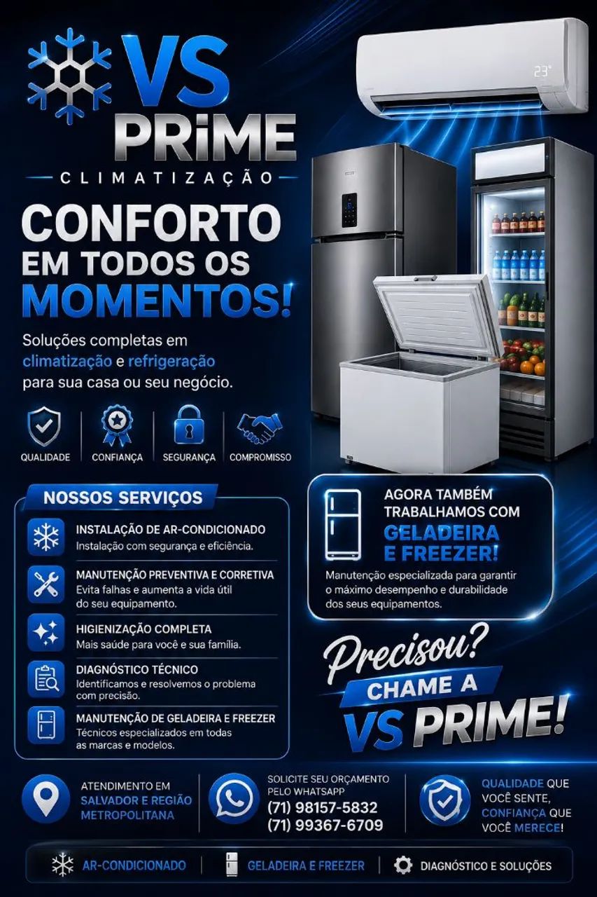 AR CONDICIONADO INSTALAÇÃO E MANUTENÇÃO 