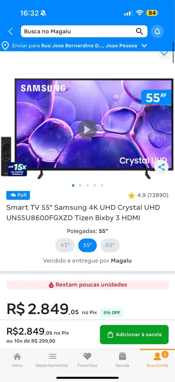 Smart Tv Samsung 55? - Foto 5