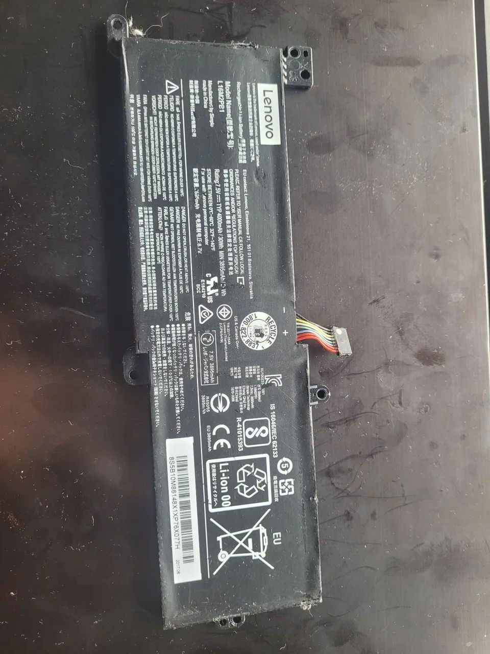 bateria notebook Lenovo L16M2PB1 original 