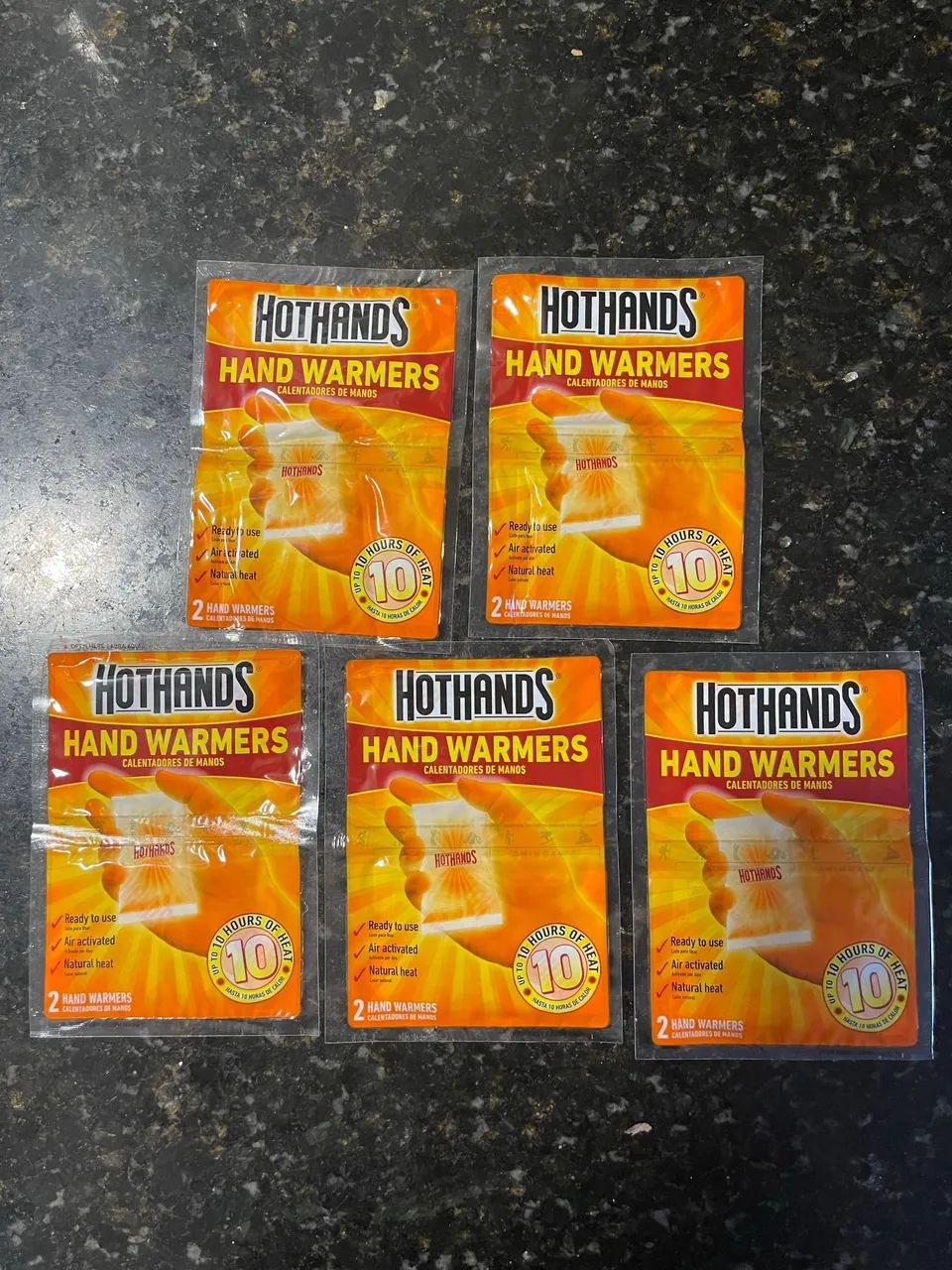 Hothands - Hand Warmer - Aquecedor De Mãos - 5 pares