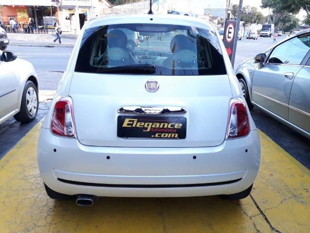 Fiat 500 Perola!! Financio Sem Ent. nao ka c3 onix 208 kwid up hb20 cooper mobi uno gol - Foto 7