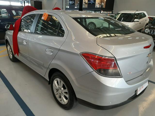 Chevrolet 2016 prisma 1.4 ltz Automatico Flex prata completo mylink 2016 - Foto 3