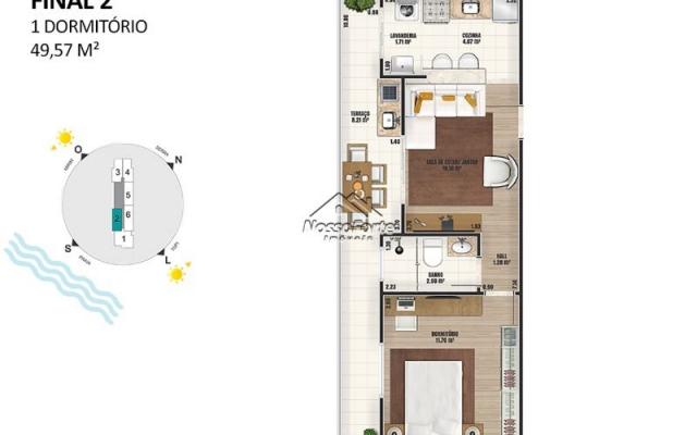 Lançamento Apartamento na Ocian em Praia Grande - Foto 17