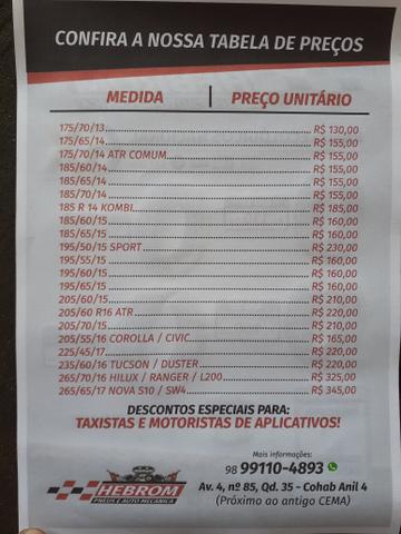 Pneu clientela satisfeita (hebrom pneus) - Foto 3