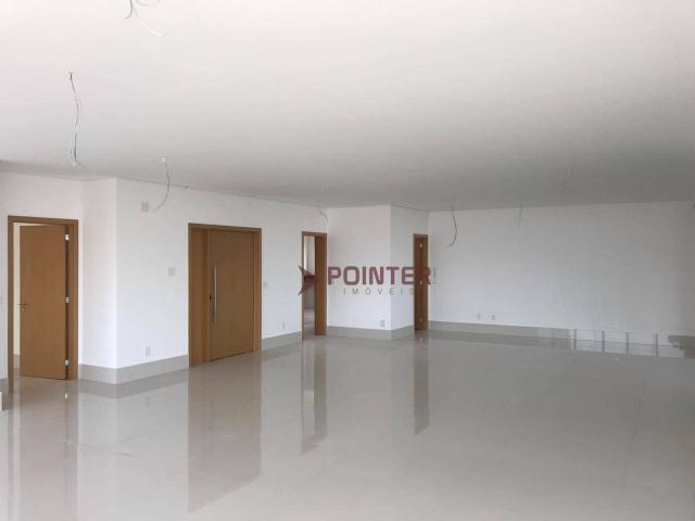 Apartamento 4 suítes com 5 vagas de garagem no setor marista goiânia - go. - Foto 4