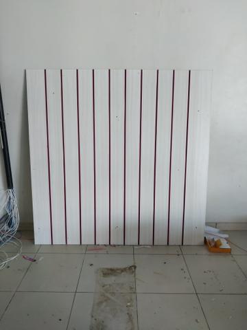 Painel canaletado branco