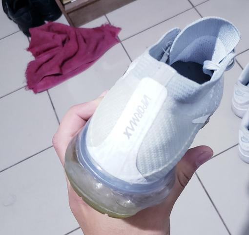 Nike Vapormax Flyknit 2 branco gelo - Foto 4