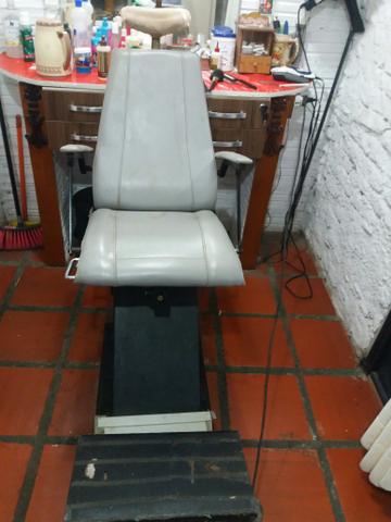 Cadeira de barbeiro usada f34596879