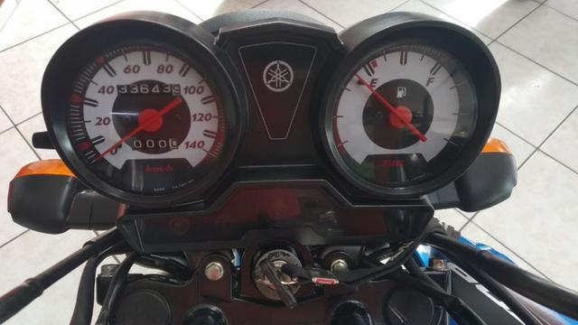 Yamaha Ybr Factor 125 E 2014/2014 azul único dono - Foto 6