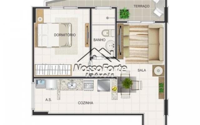 Lançamento Apartamento no Caiçara em Praia Grande - Foto 6