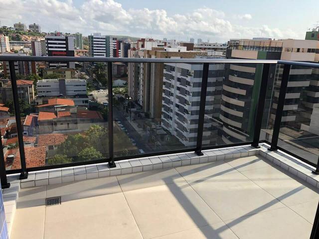 Vem e Ver! Apto. 98m, Novo, 3Qts, Dce, 2Vgs, Varanda, Área de Lazer - Foto 2