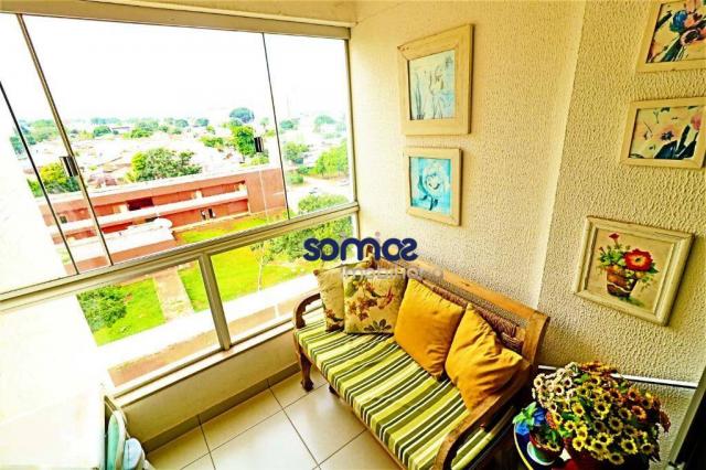 Apartamento com 3 dormitórios à venda, 80 m² por r$ 314.000 - jardim américa - goiânia/go - Foto 3