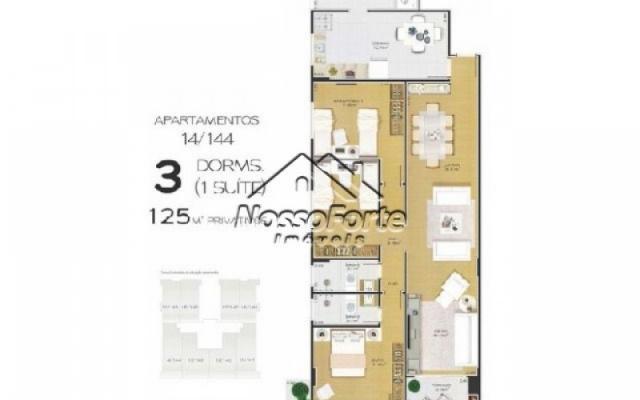 Apartamento na Guilhermina em Praia Grande - Foto 9