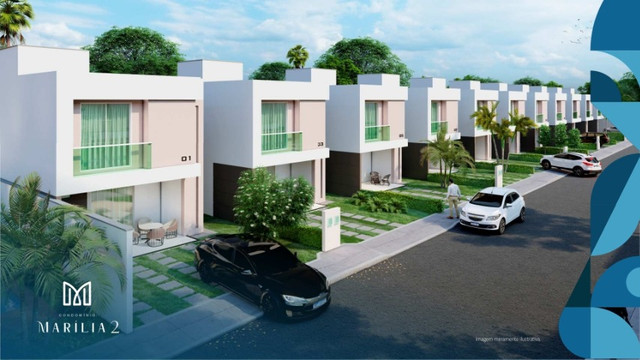 Marilia Alencar II/ Bairro Araçagy, casas com 3 quartos, 2 vagas na garagem_ - Foto 2