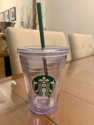 Copo Acrílico Starbucks raro 355ml Importado 2011 colecionador 
