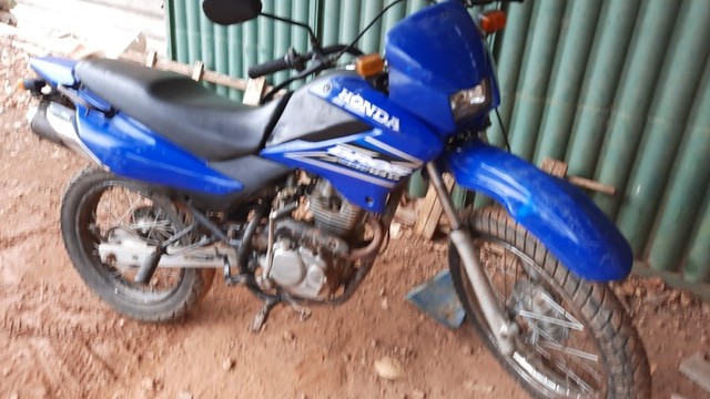 VENDE SE MOTO BROZ AZUL