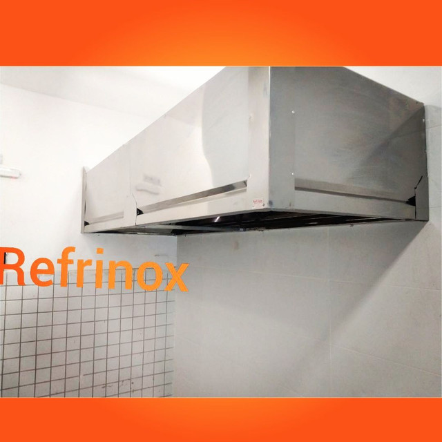Coifa ,mesa , prateleira , estantes tudo de inox  - Foto 2