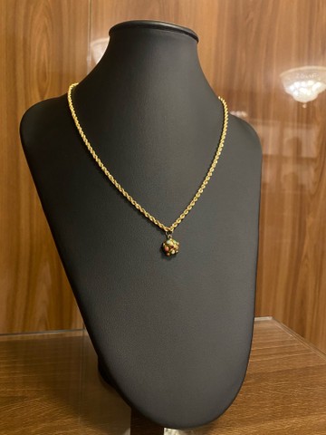 Conjunto em Ouro 18K 750 6,3 gramas - Foto 5