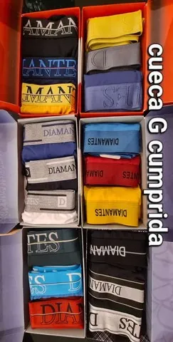 Cueca Box Diamantes
