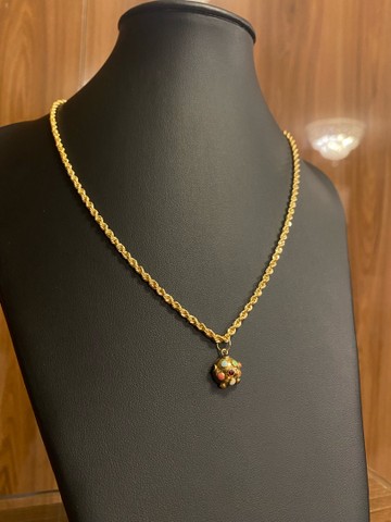 Conjunto em Ouro 18K 750 6,3 gramas