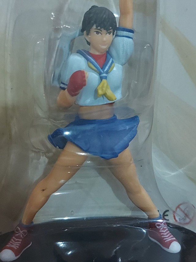 Boneco Street fighter Vega planeta DeAgostini original