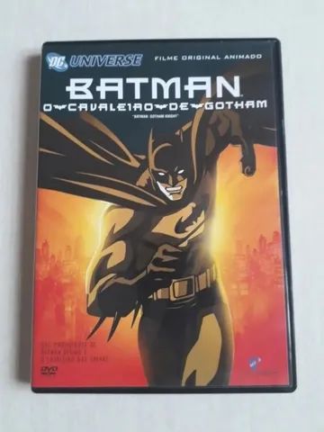 DVD BATMAN CAVALEIRO DE GOTHAM ANIMAÇÃO DC COMICS