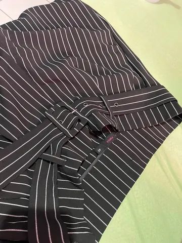 Calça social risca de giz TAM 40!BAIXOU! - Foto 3