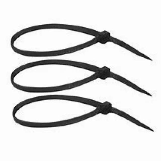 Kit 100 Abraçadeira Nylon 3.6x150 mm Preto lacrado  - Foto 5