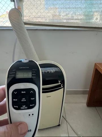 Ar condicionado portátil Midea modelo MPT 10CR V1  127V - Foto 3